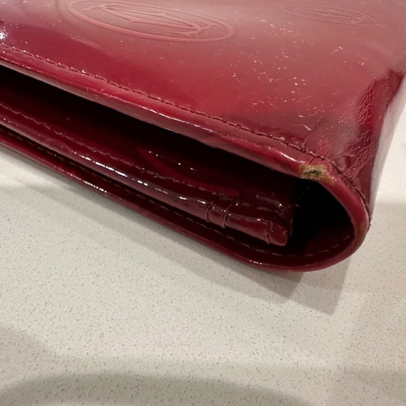 Cartier Happy Birthday Patent Leather Envelope Long wallet - Picture 6 of 16